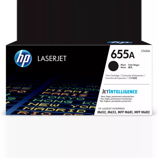 HP CF450A/655A Toner cartridge black, 12.5K pages ISO/IEC 19752 for HP LaserJet M 652/681