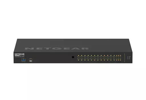 NETGEAR GSM4230P-100EUS network switch Managed L2/L3 Gigabit Ethernet (10/100/1000) Power over Ethernet (PoE) 1U Black