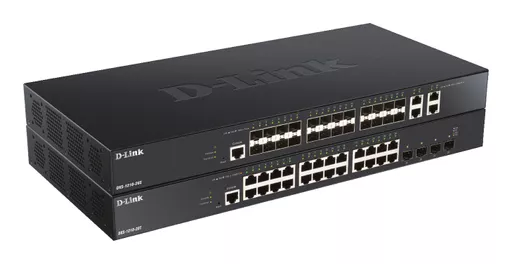 D-Link DXS-1210-28S network switch Managed L2/L3 10G Ethernet (100/1000/10000) 1U Black