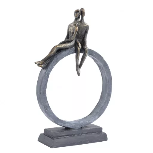 Couple On A Loop Sculpture