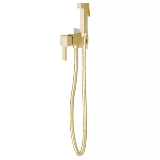Square Douche Pack - Brushed Brass