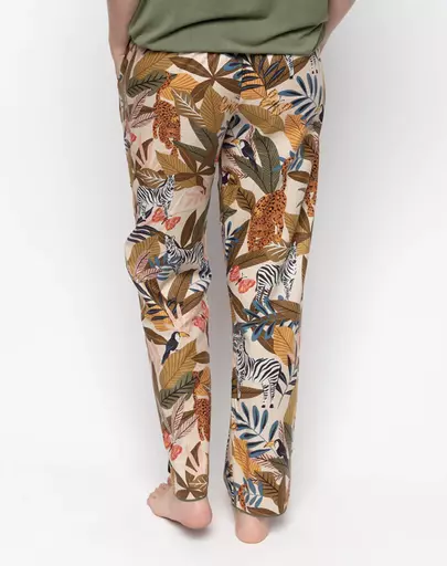 Cyberjammies Savannah Safari print pyjama bottoms 3.png