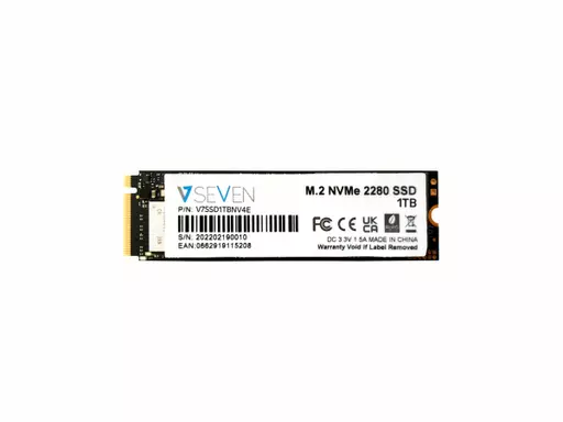 V7 V7SSD1TBNV4E internal solid state drive M.2 1 TB Serial ATA III 3D TLC NVMe