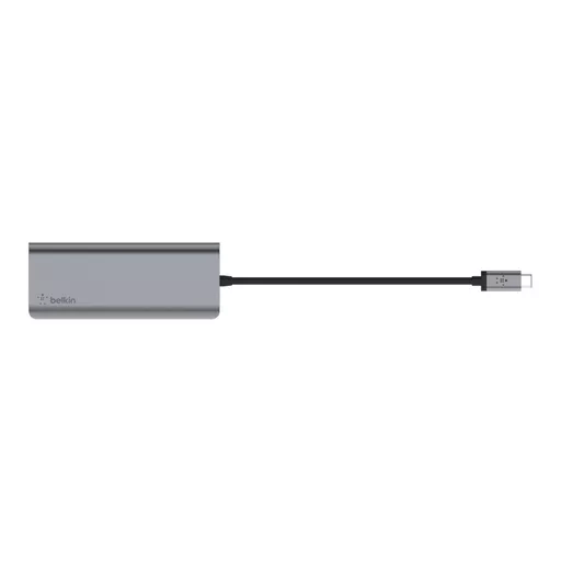 Belkin AVC008BTSGY notebook dock/port replicator USB 3.2 Gen 1 (3.1 Gen 1) Type-C Black, Grey