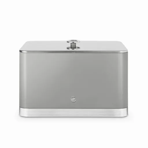 Retro Revive Bread Bin Grey