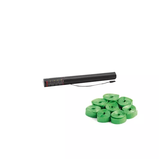 Equinox Electric Streamer Confetti Cannon 50cm Dark Green