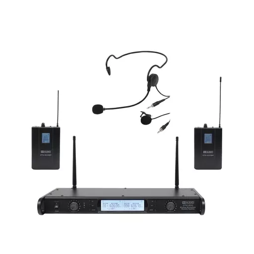 W Audio DTM 600 Twin Beltpack Diversity System V2 Software