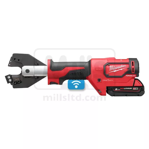 Milwaukee Hydraulic 35mm Cable cutter c/w 2amp battery & Charger