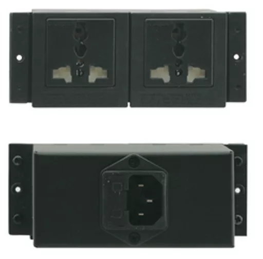 Kramer Electronics TBUS POWER SOCKET MODULES . electrical power plug Black
