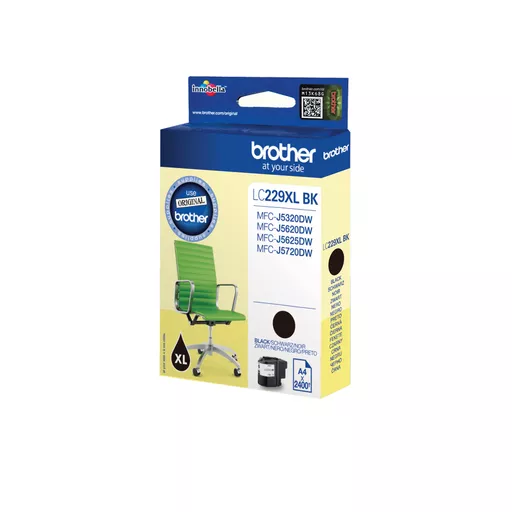 Brother LC-229XLBK Ink cartridge black, 2.4K pages ISO/IEC 24711 48.2ml for Brother MFC-J 5320