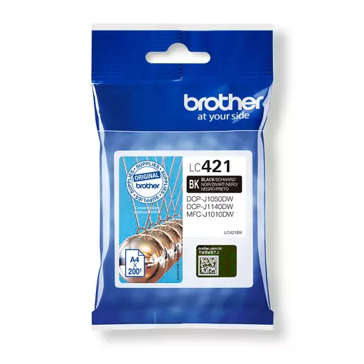 Brother LC-421BK Ink cartridge black, 200 pages for Brother DCP-J 1050