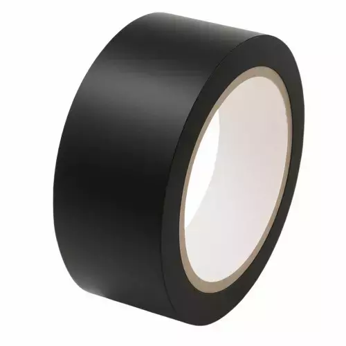 PVC Lane Marking Tape - Black - (Various)