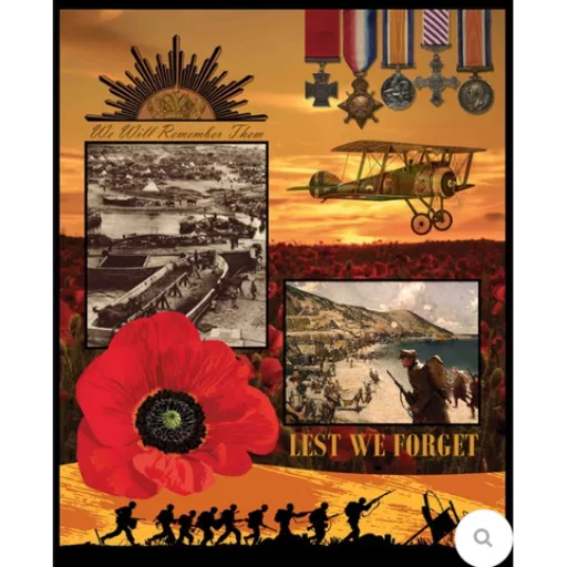 Remembrance Fabric Display Panel