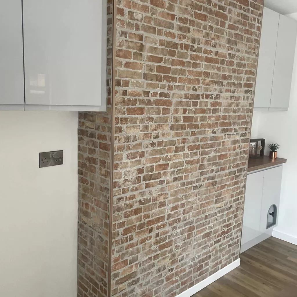 Feature Wall in Baddley Green