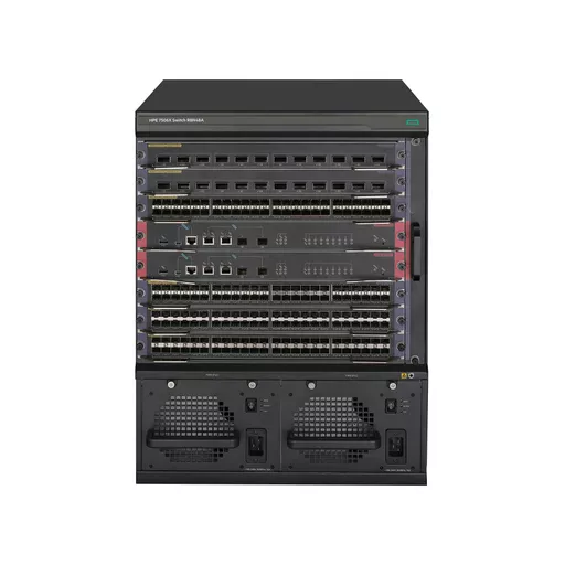 HPE Networking Comware Switch Chassis PoE Ethernet 6 slots 7506X