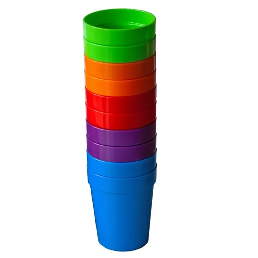 Rainbow Tumblers (Pk 10)