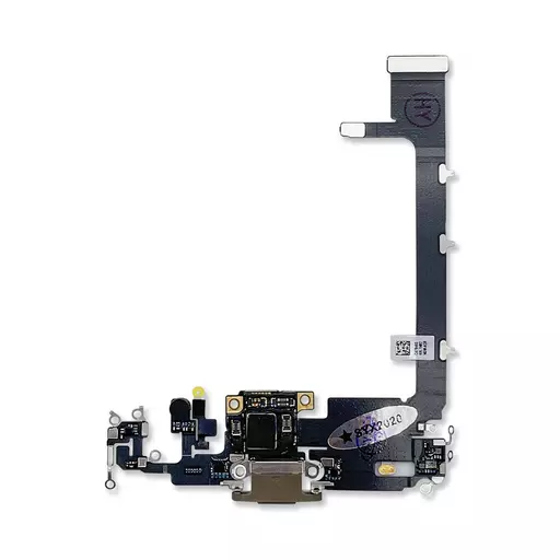 Charging Port Flex Cable (w/ Board) (Gold) (RECLAIMED) - For iPhone 11 Pro Max
