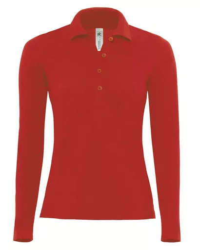 Safran Pure Women's Long Sleeve Polo