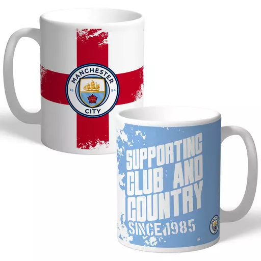 Manchester City FC Club and Country Mug