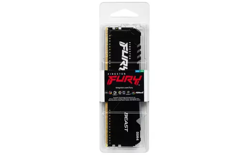 Kingston Technology FURY Beast RGB memory module 8 GB 1 x 8 GB DDR4 3200 MHz