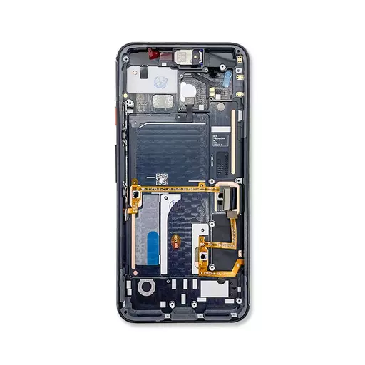 OLED Screen Assembly (RECLAIMED) (Just Black) (w/ Frame) - Google Pixel 4