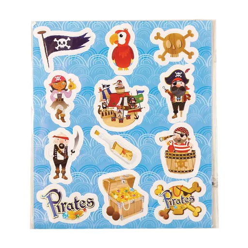 Pirate Stickers - Pack of 120