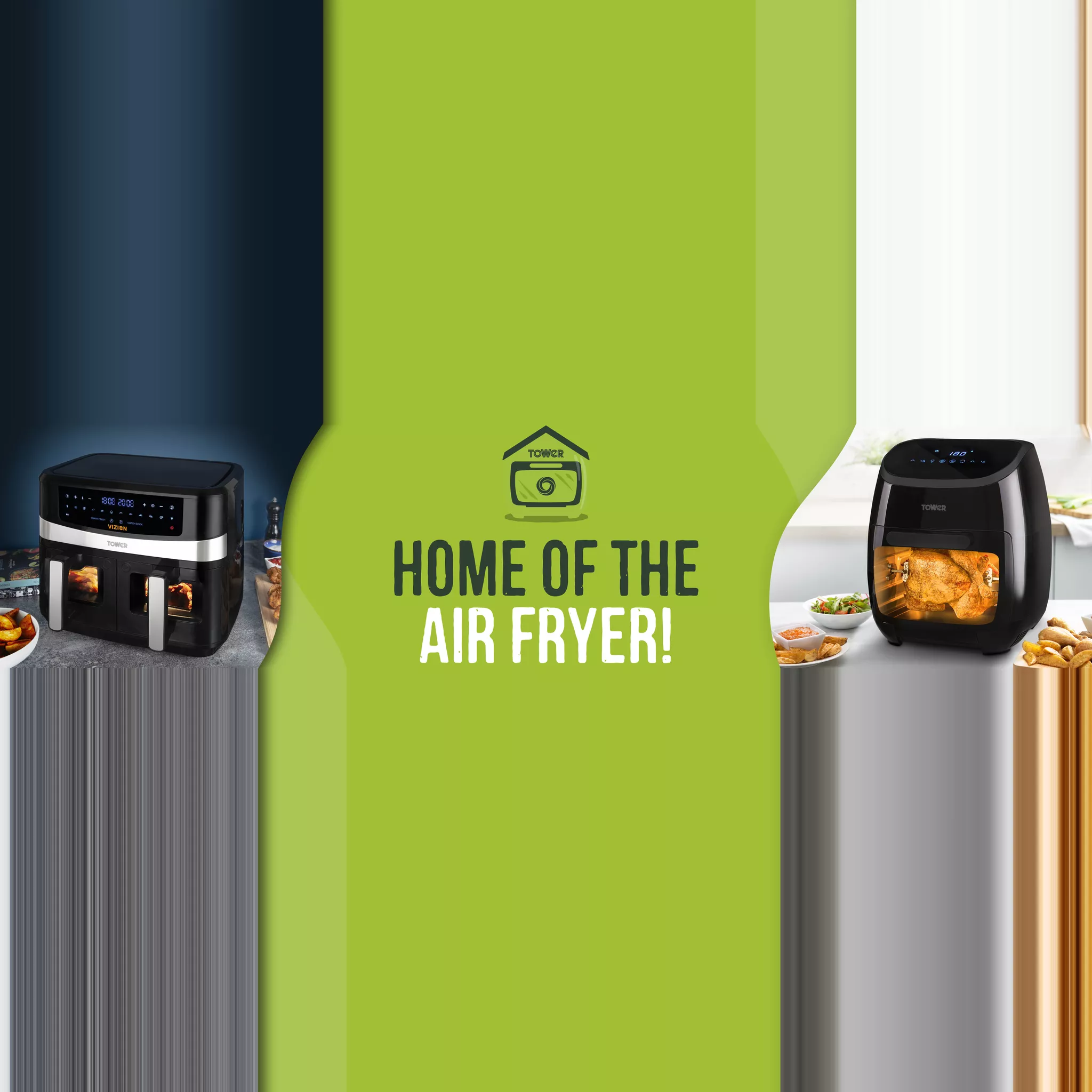 Home of the Air Fryer landing page desktop slim banner.png