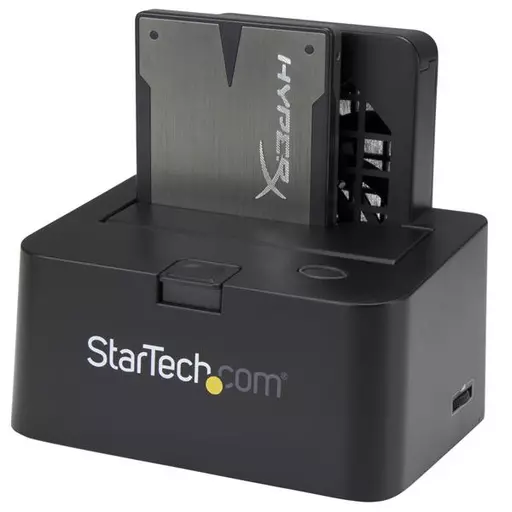 StarTech.com External Docking Station for 2.5in or 3.5in SATA III 6Gbps Hard Drives - eSATA or USB 3.0 with UASP