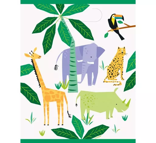 Animal Safari Party Bag - Pack of 8