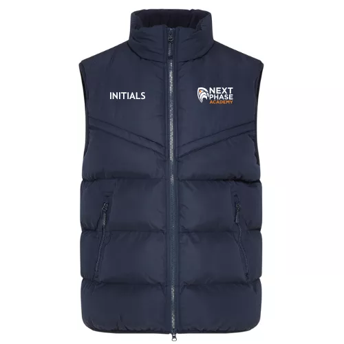 Next Phase Academy Chevron Puffer Gilet