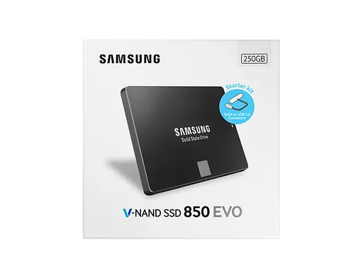 Samsung 850 EVO 2.5" 250 GB Serial ATA III MLC