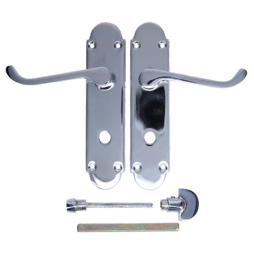 EPSOM Bathroom Plate Door Handles