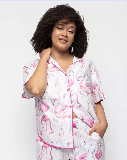 Cyberjammies SHORT SLEEVE PYJAMA TOP Fifi