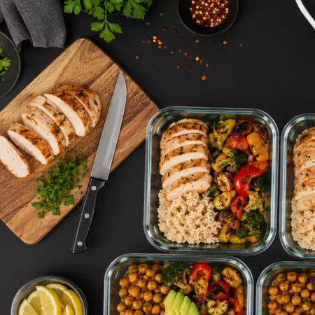 Tower air fryer used for meal prep