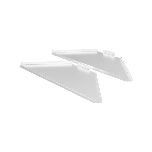 Ultimax DJ Booth CR Corner Shelf and Bag - White