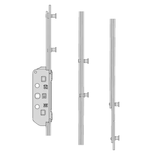 MACO GR RAIL Reach 185 Espag Rod 20mm