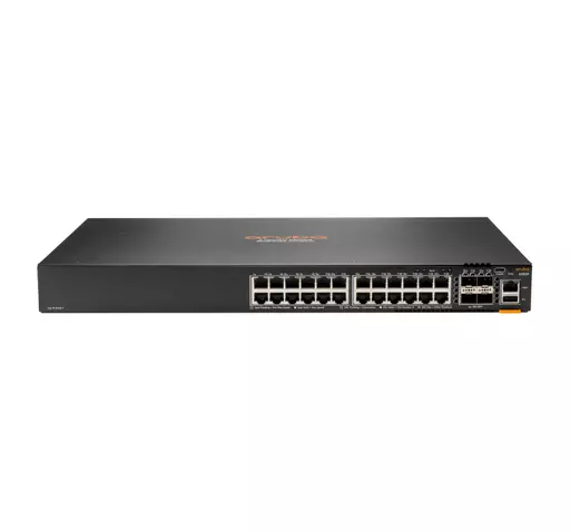 Aruba, a Hewlett Packard Enterprise company Aruba 6200F 24G 4SFP+ Managed L3 Gigabit Ethernet (10/100/1000) 1U Black