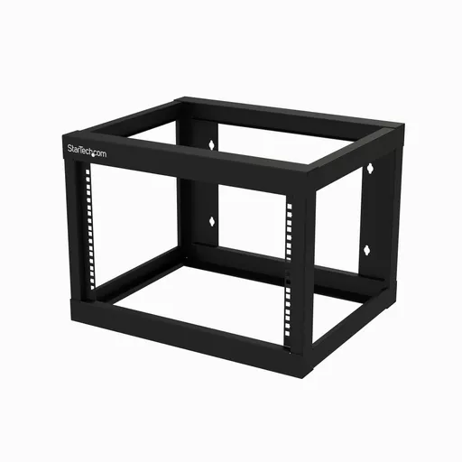 StarTech.com 6U 19" Wall Mount Network Rack 19" Deep 2 Post Open Frame for Server Room Data/AV/IT/Communication/Computer Equipment/Patch Panel w/Cage Nuts/Screws Hook/Loop - Cisco 2960