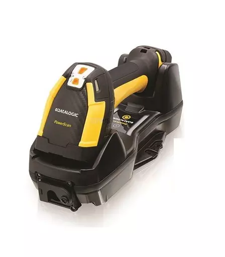 Datalogic PM9600-SR433RBK20 barcode reader Handheld bar code reader 1D/2D Laser Black, Yellow