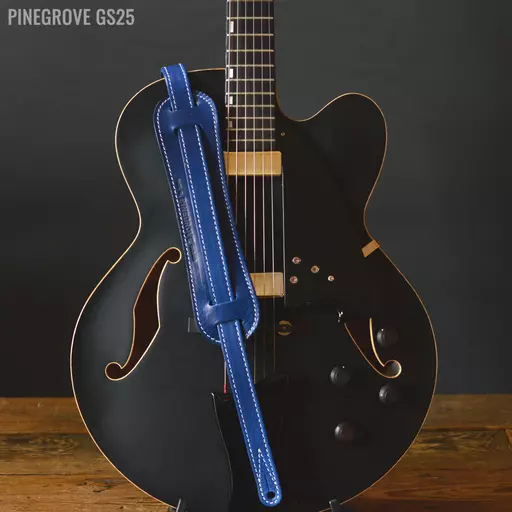 GS25 Rockabilly Guitar Strap - Royal Blue