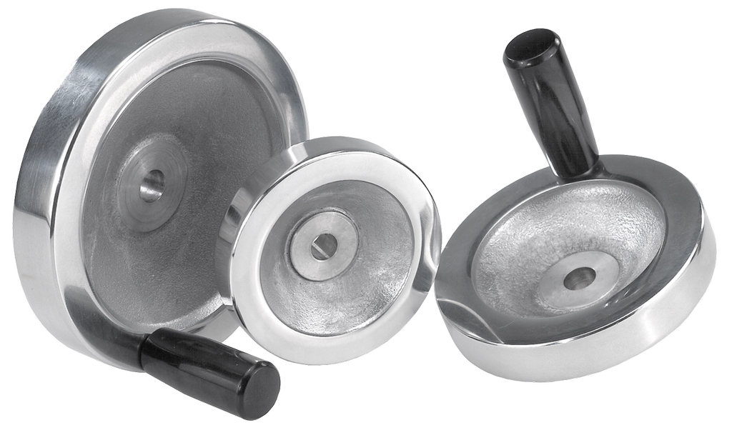 K0161 Inch - Disc Handwheels In Aluminium