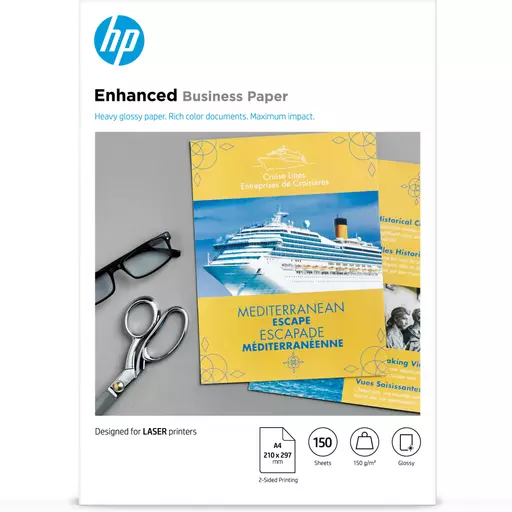 HP Professional Glossy Laser Paper 150 gsm-150 sht/A4/210 x 297 mm