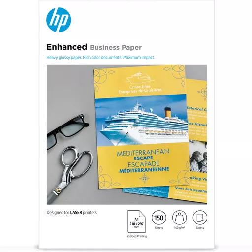 HP Professional Glossy Laser Paper 150 gsm-150 sht/A4/210 x 297 mm