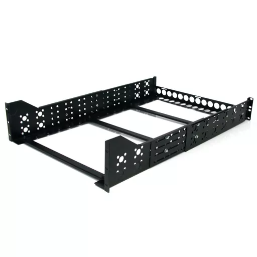 StarTech.com 3U Fixed 19" Adjustable Depth Universal Server Rack Rails