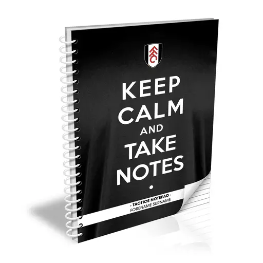 Fulham FC Keep Calm Notebook