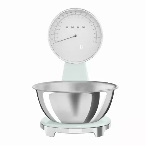 Kitchen Scales in Pastel Green
