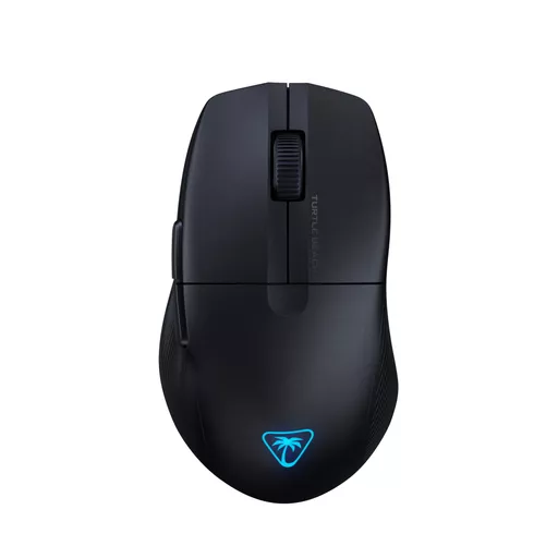 Turtle Beach Pure Air - Ultra-Light Wireless Ergonomic RGB Gaming Mouse, 26K DPI Optical Sensor, 125 hour Battery, Dual Wireless System, TITAN Optical Switches, Bluetooth, RGB Illumination. Semi-translucent Black