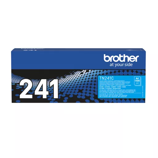 Brother TN-241C Toner-kit cyan, 1.4K pages ISO/IEC 19798 for Brother HL-3140