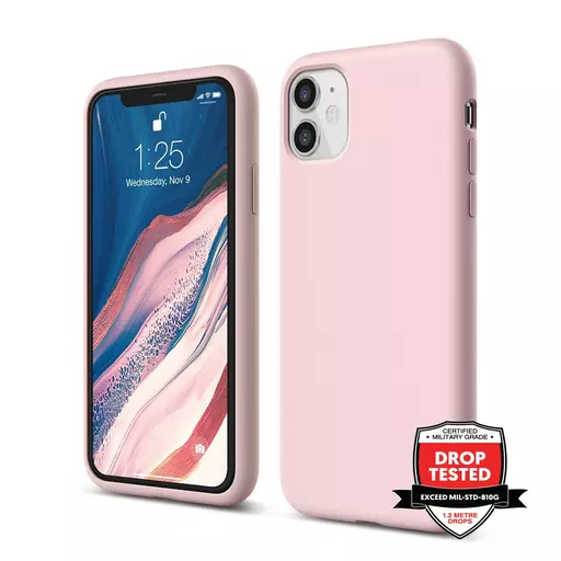 Silicone for iPhone 11 - Pink