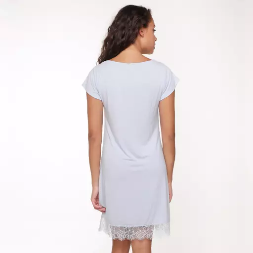 Lingadore Nightdress sleeved nightdress rear view.jpg